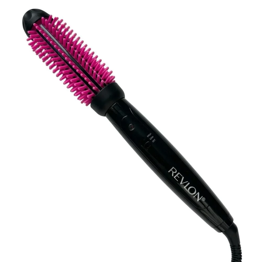 🔃Revlon Pro Collection Heated Silicone Bristle Barrel Brush